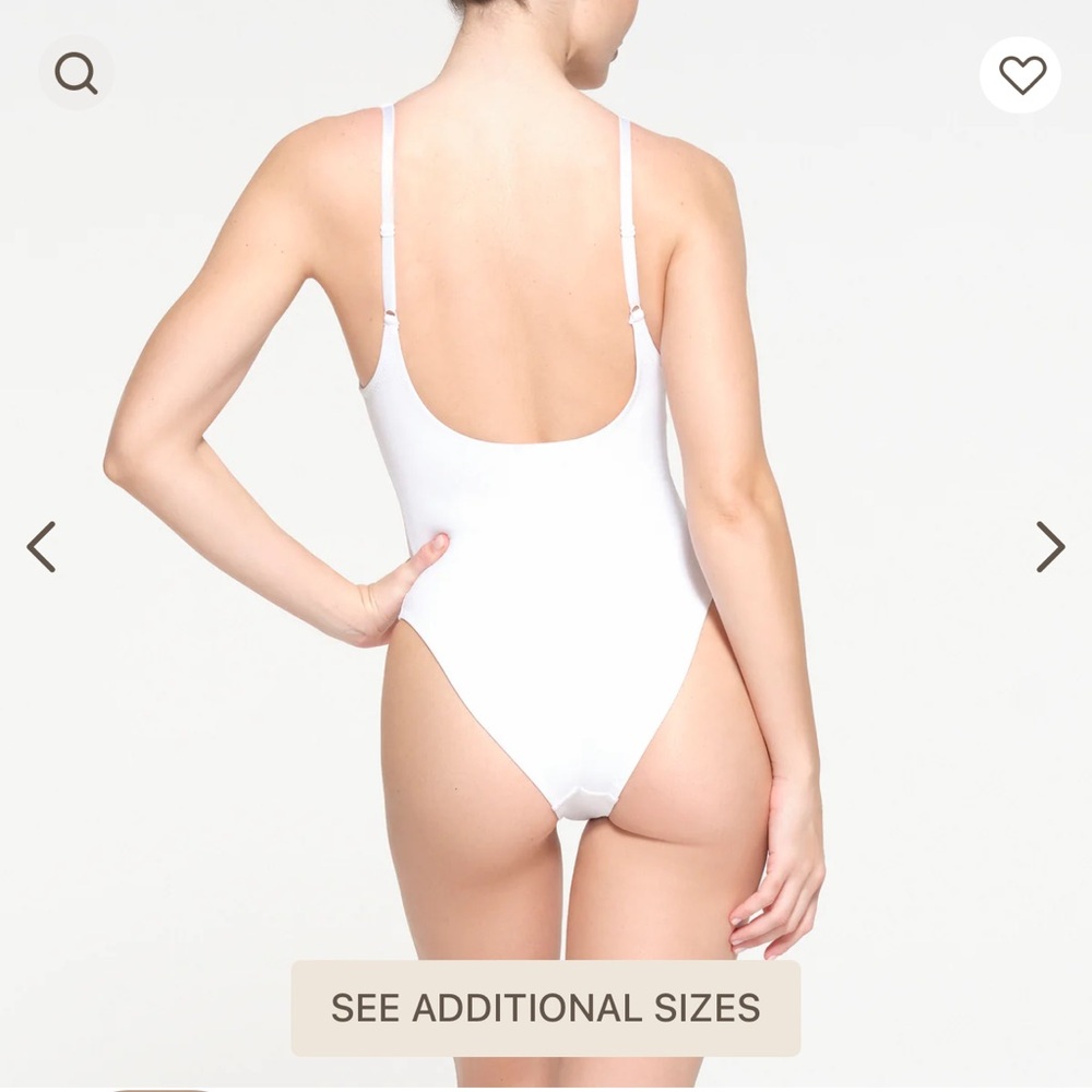 SKIMS scoop neck one piece